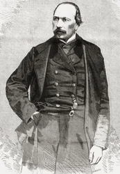 François Ponsard, fra LUnivers Illustré, 1866